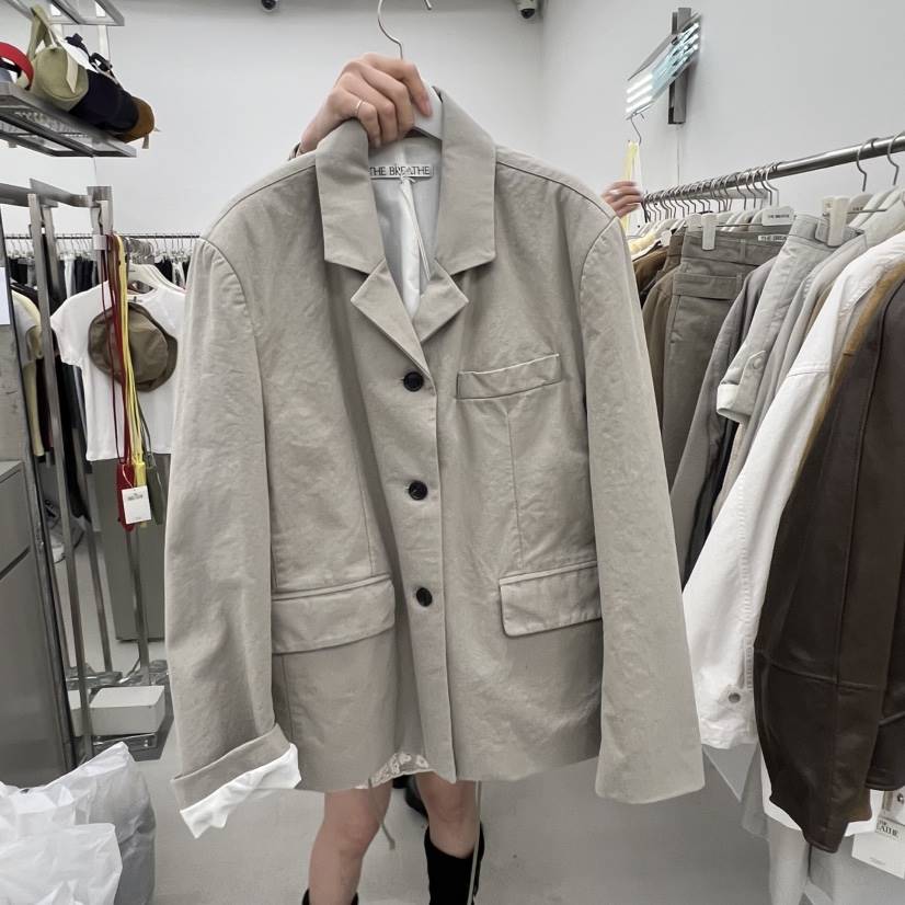 BREATHE韓國直郵女士新款時尚職業休閑26春夏真品熱賣夾克棉BREATHE夾克