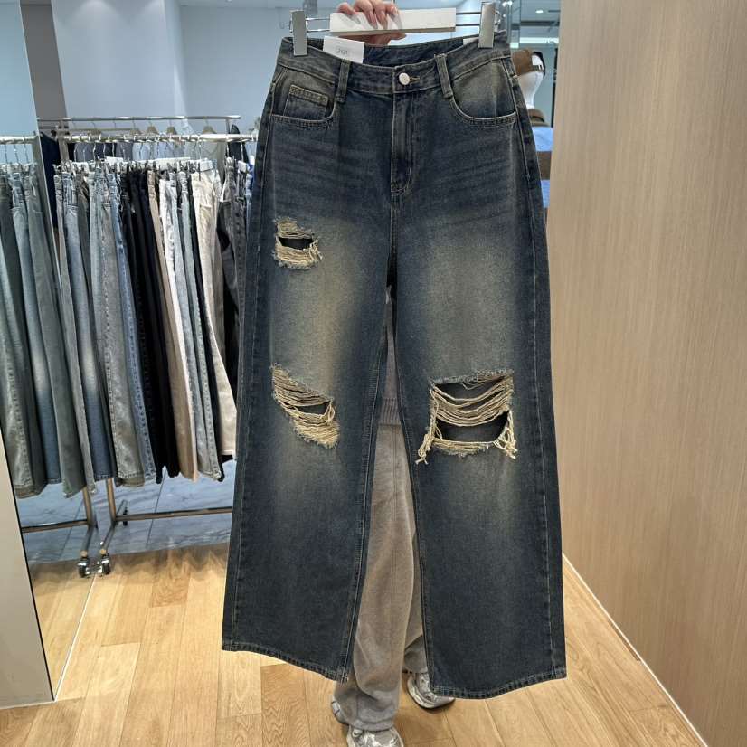 ZIPPER韓國代購女士新款真品休閑時尚職業熱賣26春夏牛仔褲ZIPPER牛仔褲