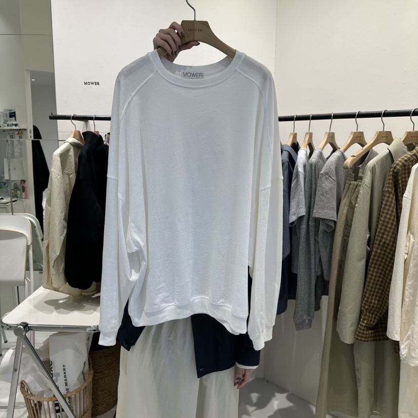MOWER東大門代購女裝新款真品推薦人氣熱賣時尚職業長袖T恤MOWER長袖T恤