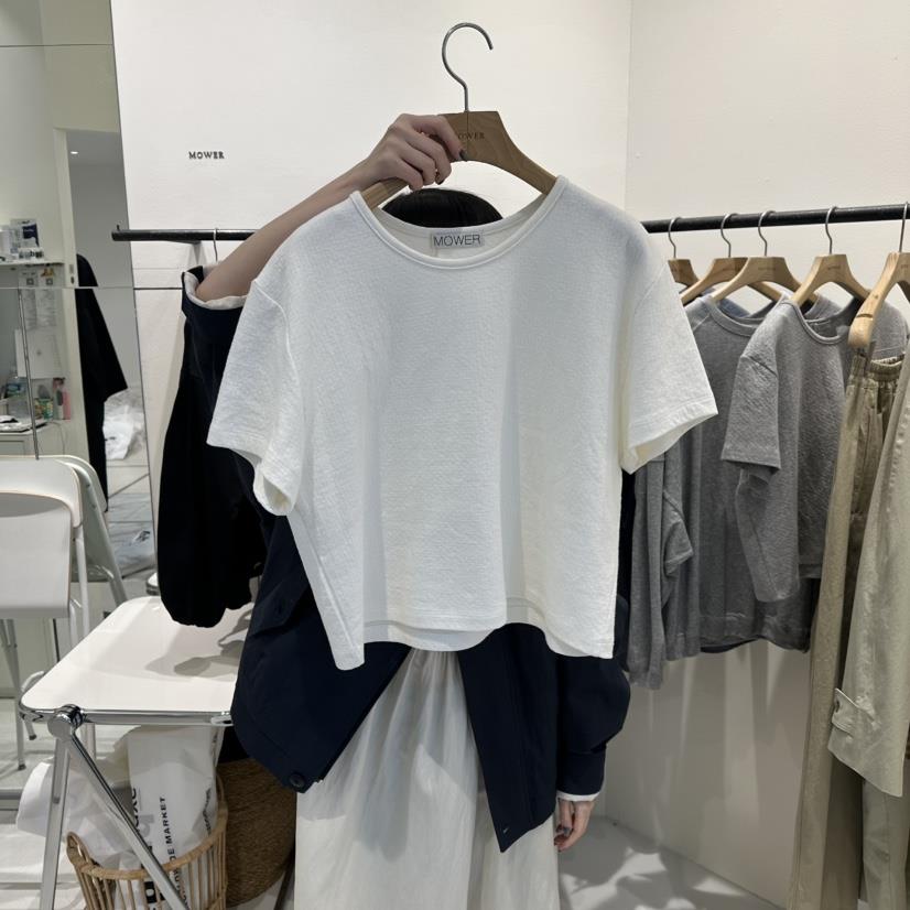 MOWER韓國直郵女士新品真品推薦時尚熱賣休閑26春夏人氣T恤MOWERT恤