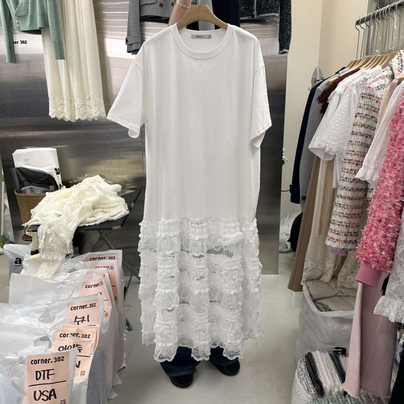 CORNER韓國直郵女士新款真品26春夏人氣熱賣推薦休閑連衣裙CORNER.302連衣裙