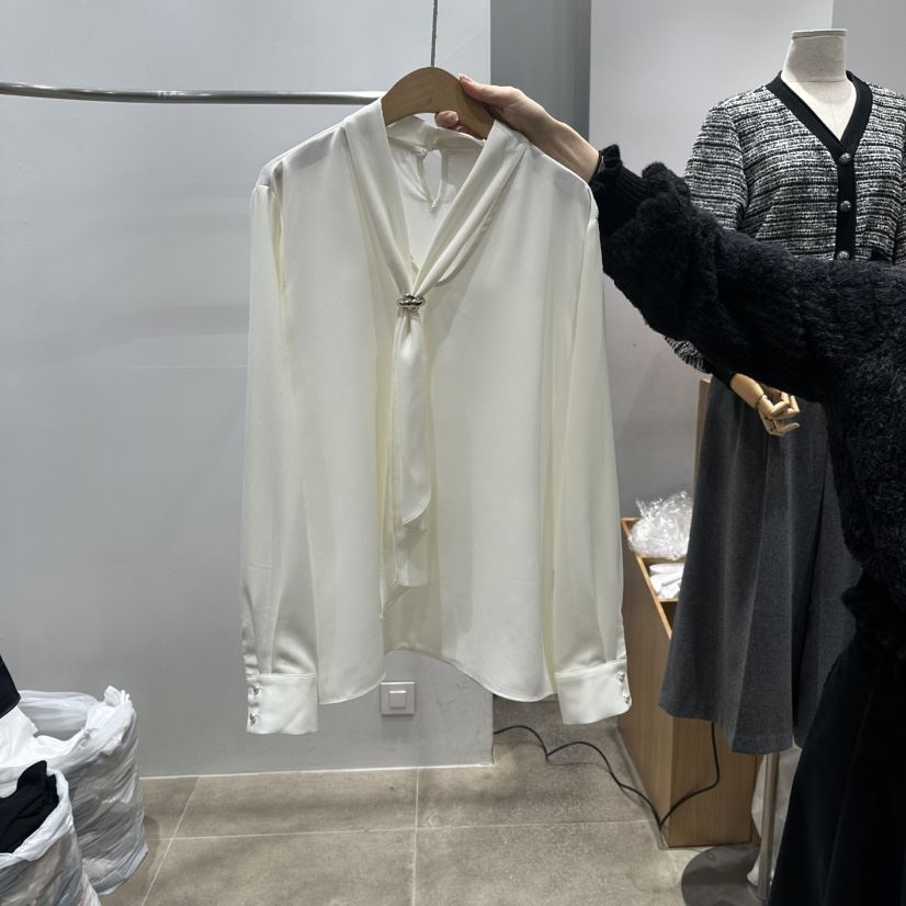 ENVY韓國代購女士新款真品推薦時尚26春夏職業襯衫蕾絲衫ENVY襯衫/蕾絲衫