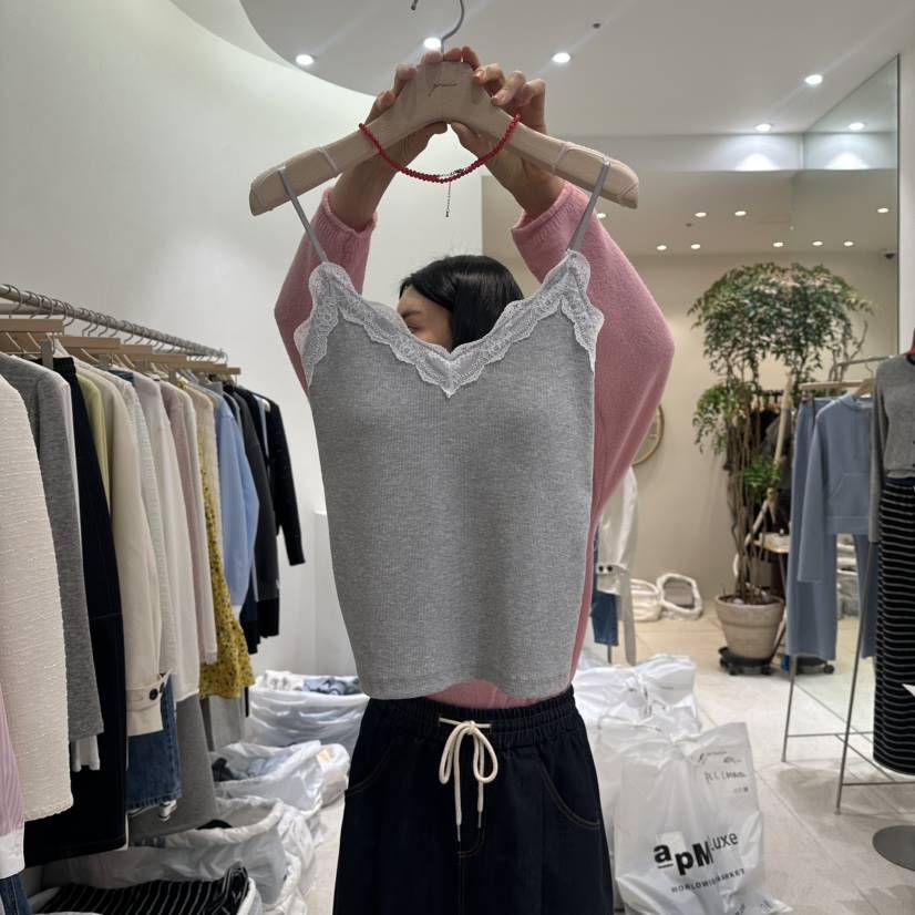 GRACIA東大門直郵女裝新款真品人氣26春夏職業推薦吊帶背心GRACIA吊帶/背心