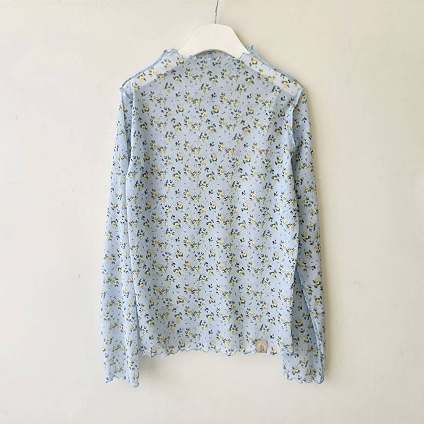 LA BLOOM東大門代購女裝新款26春夏熱賣休閑襯衫蕾絲衫雙面La Bloom襯衫/蕾絲衫