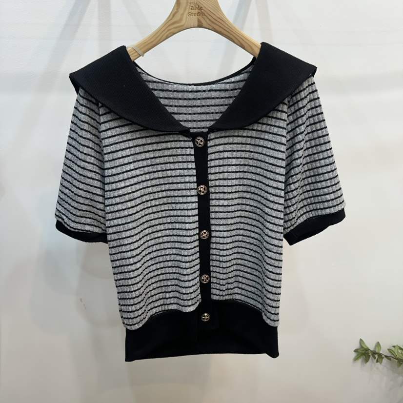 ABLESTUDIO韓國直郵女士新款熱賣時尚推薦真品職業針織衫ABLESTUDIO針織衫