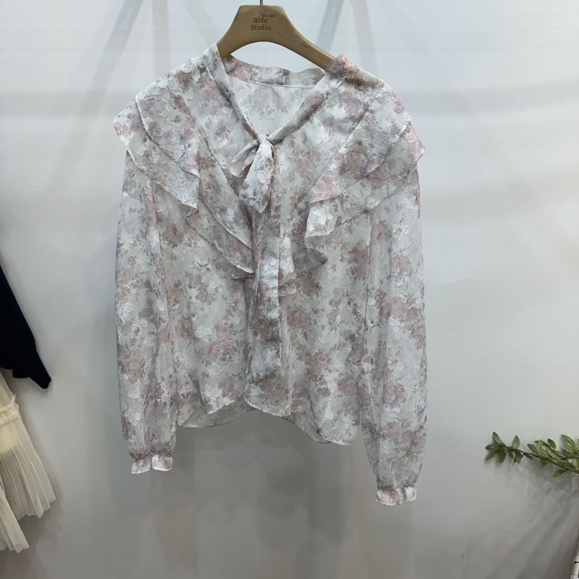 ABLESTUDIO東大門代購女裝新款時尚推薦休閑26春夏襯衫蕾絲衫ABLESTUDIO襯衫/蕾絲衫