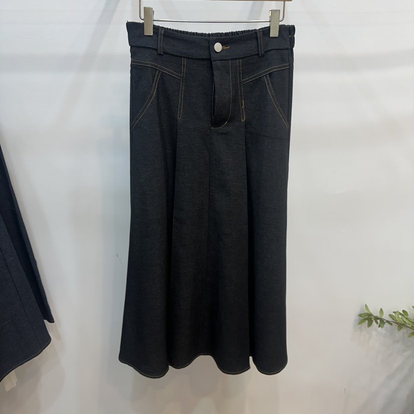 ABLESTUDIO韓國直郵女士新品職業真品休閑人氣26春夏長裙長款ABLESTUDIO長裙