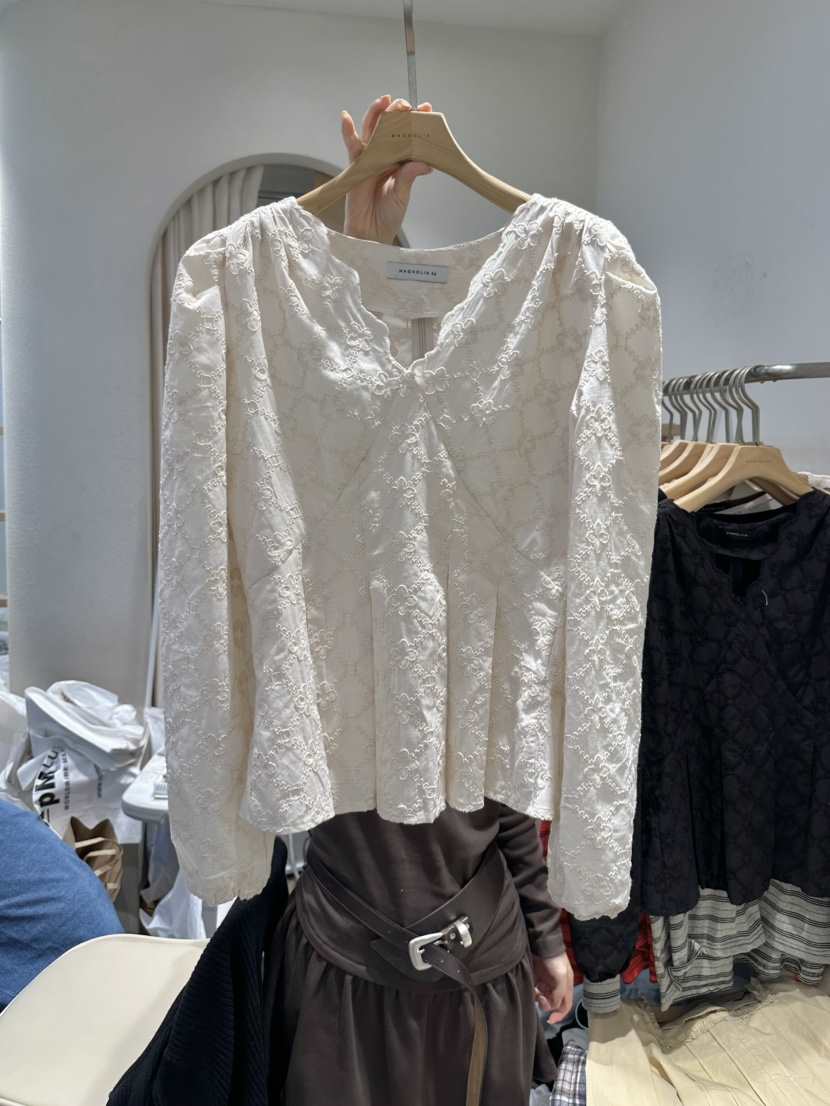 MAGNOLIA36-L東大門直郵女士新品真品熱賣人氣長袖T恤天絲MAGNOLIA36-L長袖T恤