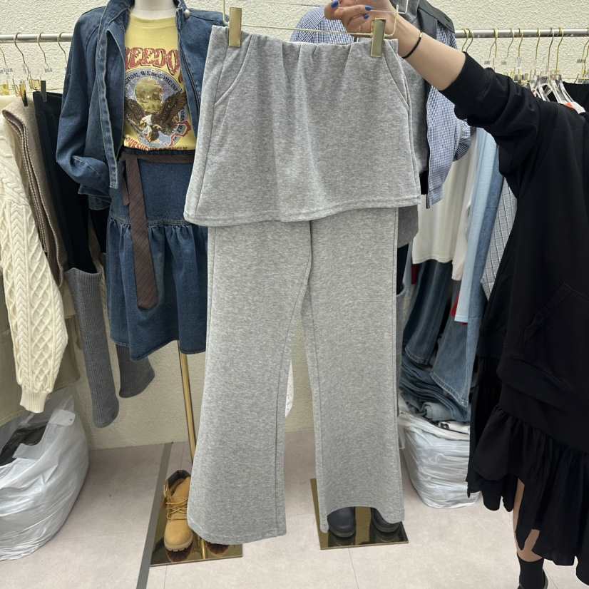 DRAWING東大門代購女裝新品休閑26春夏推薦真品職業時尚裙褲DRAWING裙褲