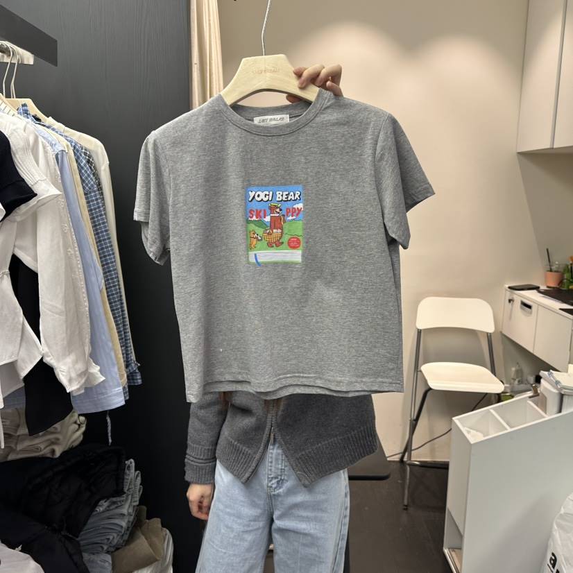 SALT BREAD東大門實拍女裝新款熱賣26春夏真品時尚人氣T恤SALT BREADT恤