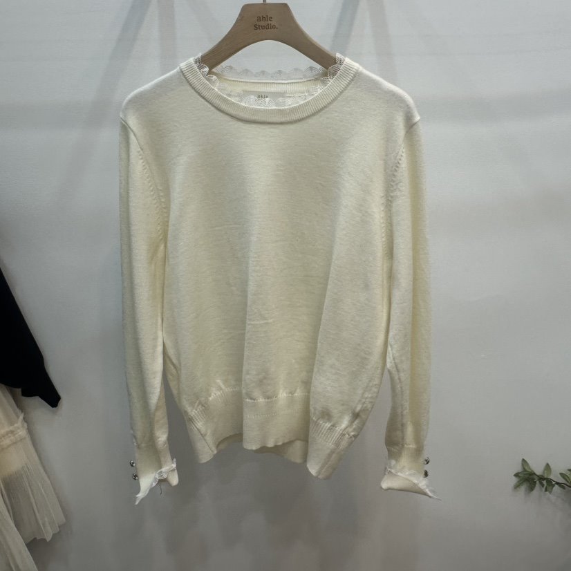 ABLESTUDIO東大門代購女裝新款人氣推薦真品休閑時尚針織衫ABLESTUDIO針織衫