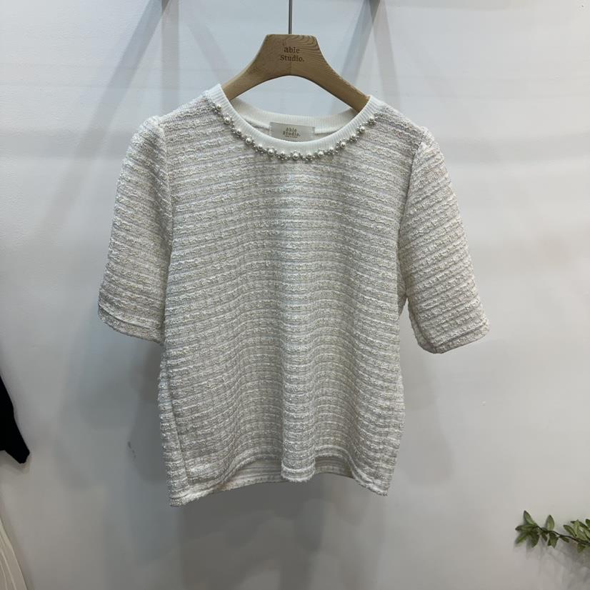 ABLESTUDIO東大門實拍女裝新品推薦熱賣職業時尚人氣真品T恤ABLESTUDIOT恤