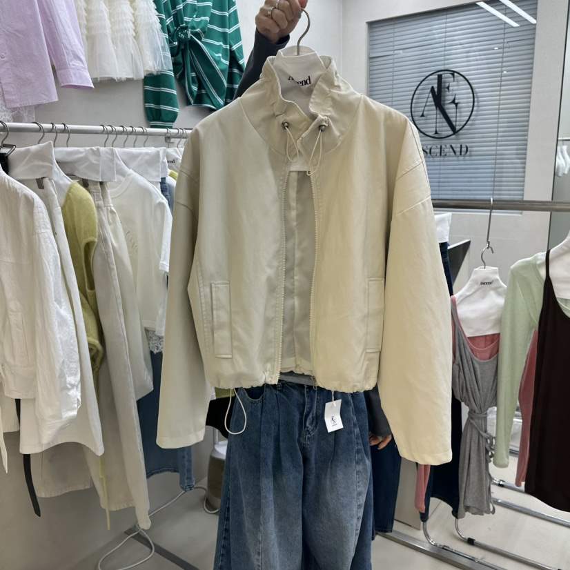 ASCEND韓國直郵女裝新品26春夏人氣推薦職業時尚夾克皮革ASCEND夾克