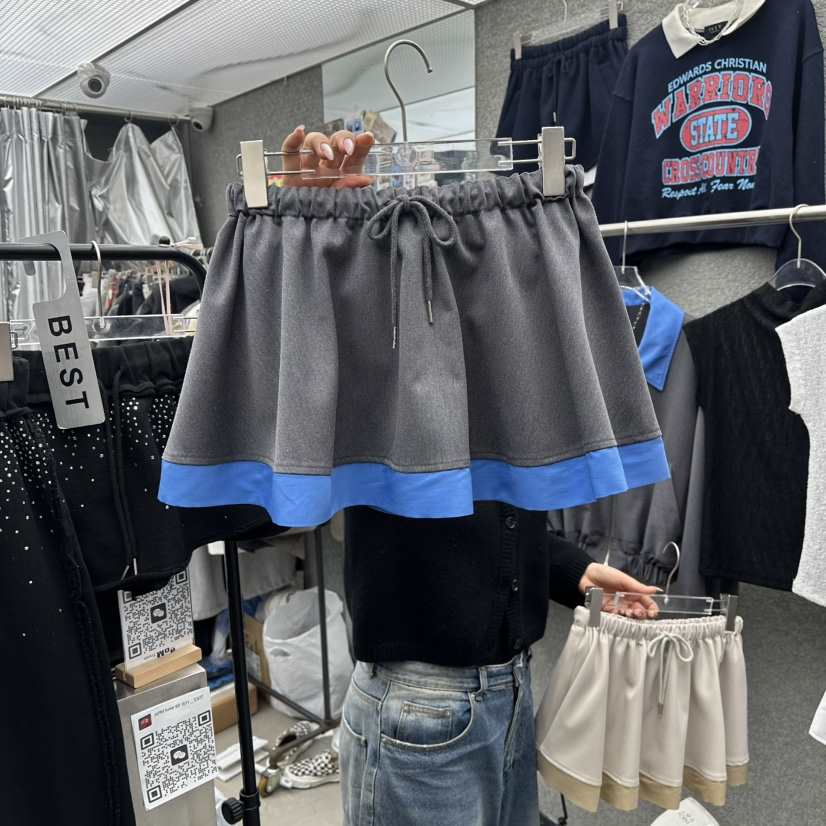 EXIT東大門實拍女裝新款人氣推薦休閑26春夏時尚真品裙褲EXIT裙褲