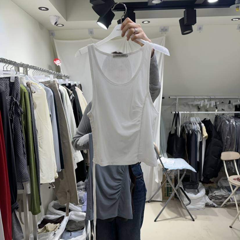 OWNS東大門實拍女裝新款職業休閑推薦真品時尚26春夏吊帶背心OWNS HAUS吊帶/背心