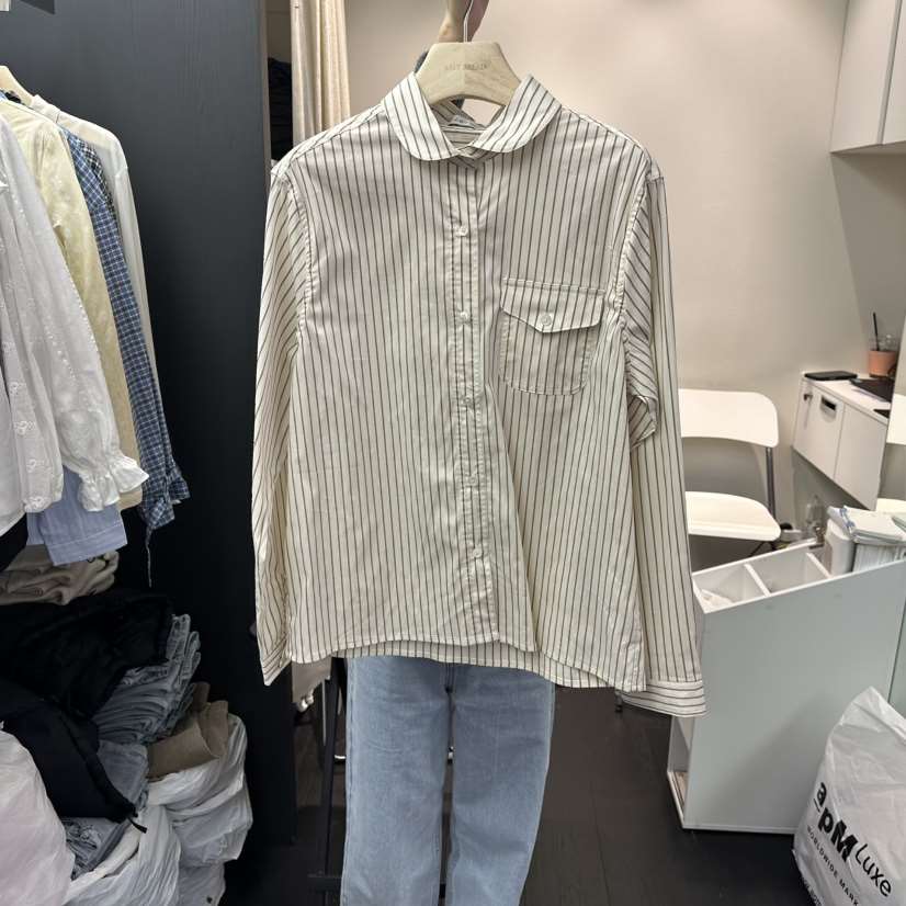 SALT BREAD韓國代購女士新品休閑時尚26春夏人氣襯衫蕾絲衫SALT BREAD襯衫/蕾絲衫