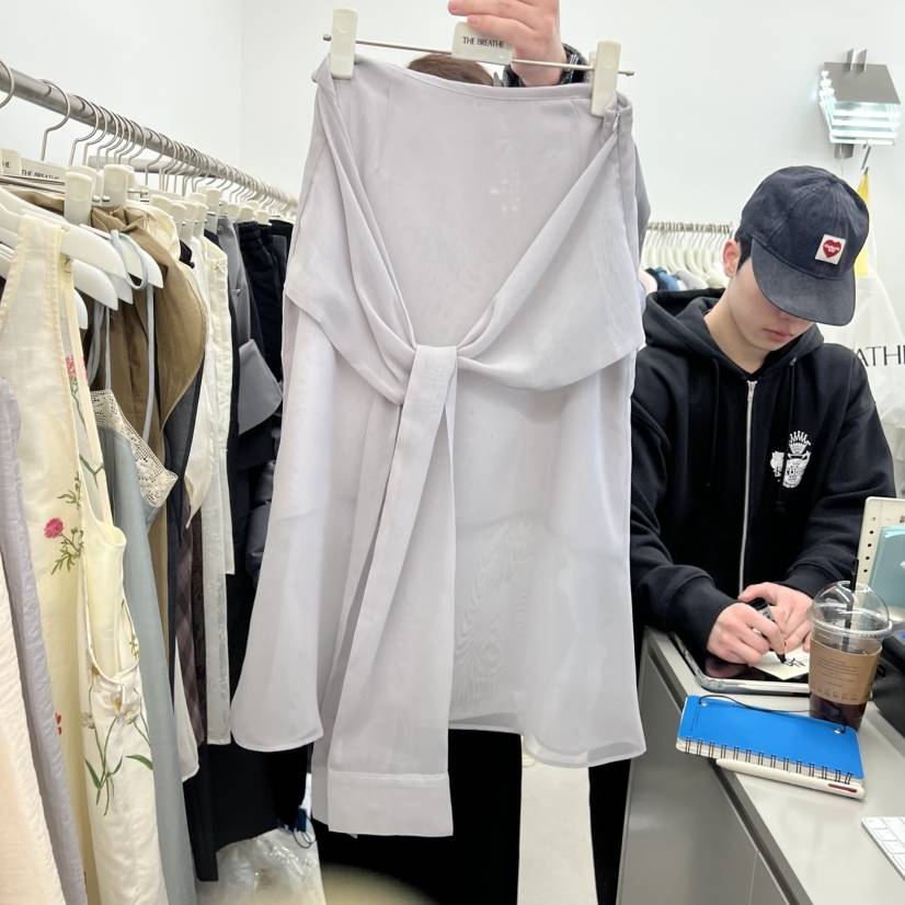 BREATHE東大門直郵女裝新品人氣26春夏真品職業半身裙中短裙BREATHE半身裙/中短裙