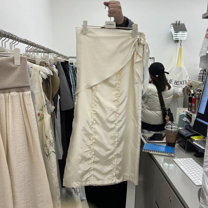 BREATHE東大門代購女裝新款休閑熱賣職業真品26春夏推薦長裙BREATHE長裙