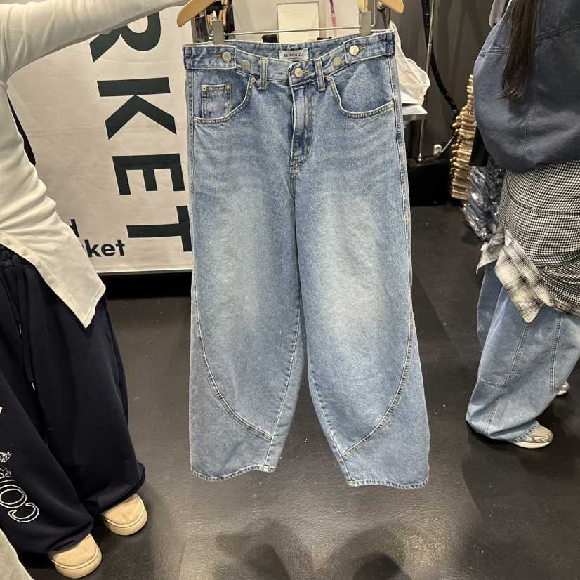 EL BOSQUE東大門代購女士新款推薦職業時尚熱賣人氣牛仔褲EL BOSQUE牛仔褲