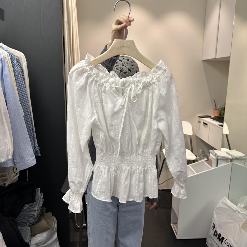 SALT BREAD韓國直郵女裝新款真品職業熱賣時尚襯衫蕾絲衫SALT BREAD襯衫/蕾絲衫