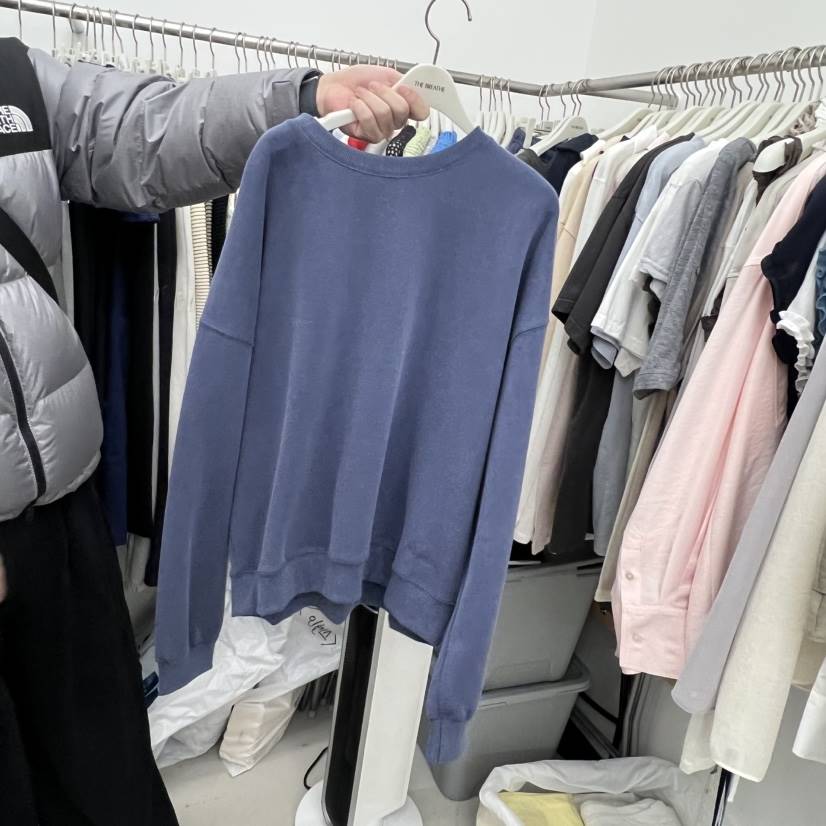 BREATHE韓國直郵女士新品休閑真品26春夏時尚人氣衛衣華夫格BREATHE衛衣