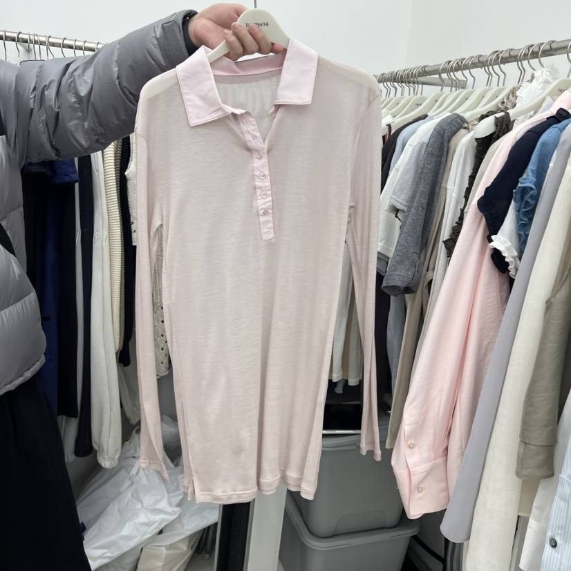 BREATHE東大門直郵女士新品熱賣時尚26春夏職業休閑長袖T恤BREATHE長袖T恤