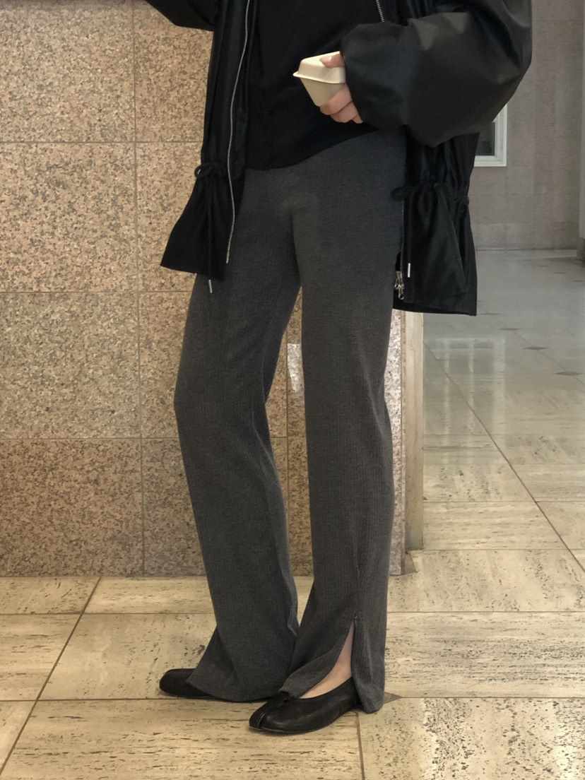 ONDO-P韓國代購女士新品熱賣26春夏人氣職業休閑休閑褲拉鏈ONDO-P休閑褲