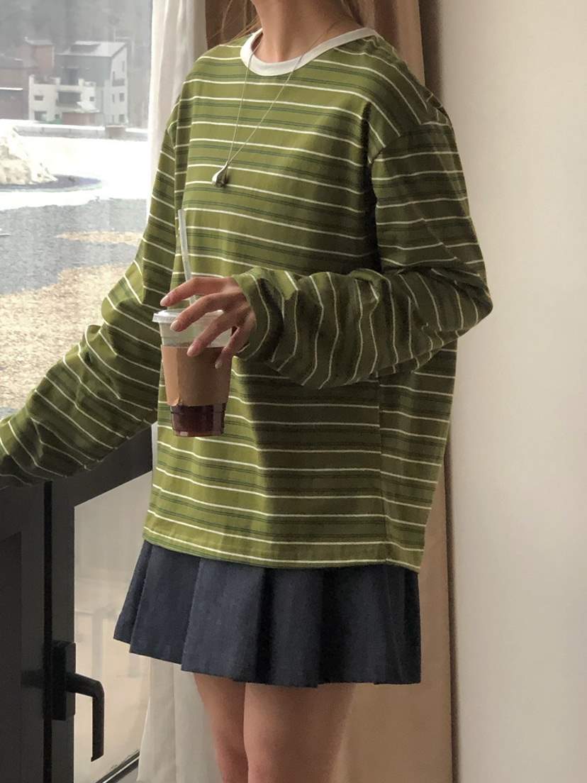 ONDO-P韓國代購女裝新款26春夏熱賣推薦人氣真品長袖T恤ONDO-P長袖T恤