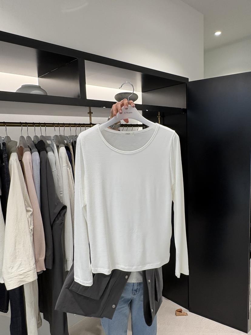 CREAM-P東大門直郵女裝新款26春夏時尚熱賣休閑推薦長袖T恤CREAM-P長袖T恤