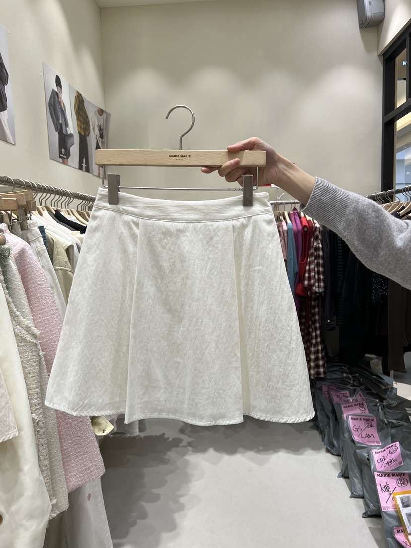 MARIE MARIE東大門代購女士新款26春夏時尚人氣短裙褶裥MARIE MARIE短裙