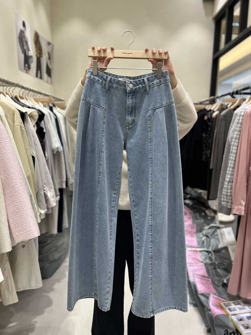 MARIE MARIE東大門直郵女士新品時尚休閑26春夏熱賣牛仔褲MARIE MARIE牛仔褲