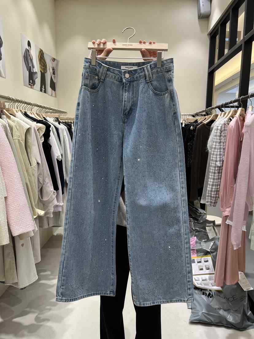 MARIE MARIE東大門實拍女士新款人氣推薦職業時尚牛仔褲MARIE MARIE牛仔褲