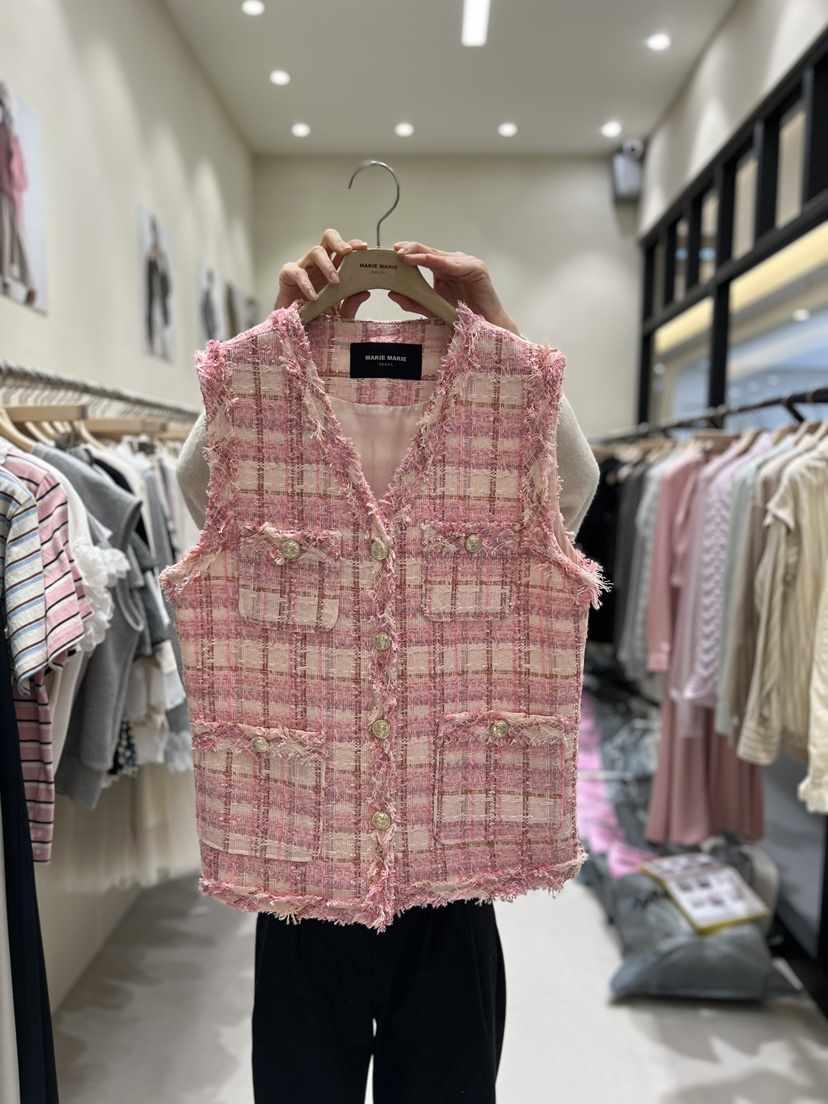 MARIE MARIE韓國代購女裝新品人氣職業真品推薦時尚馬甲MARIE MARIE馬甲