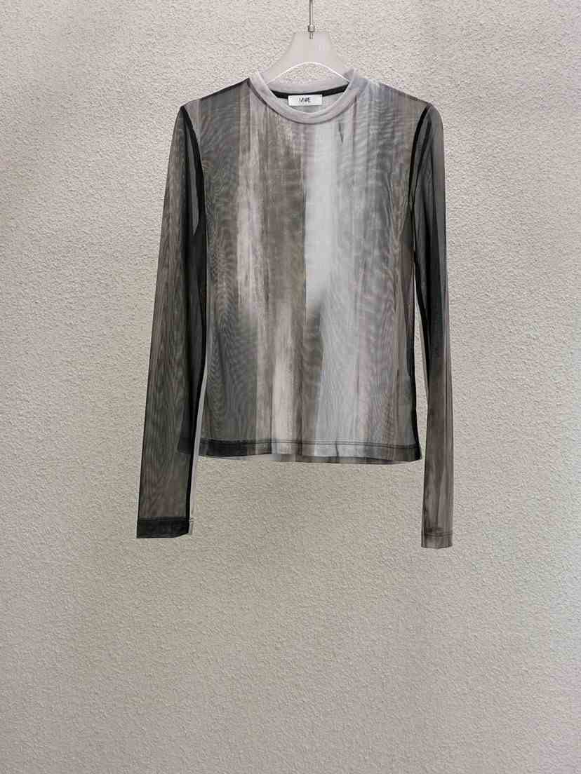 MWE東大門直郵女裝新款26春夏真品職業時尚休閑人氣長袖T恤MWE長袖T恤