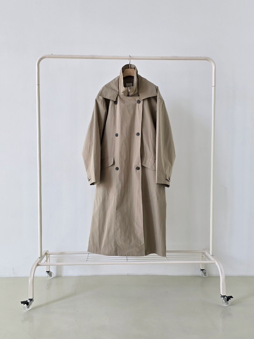 J SHOP韓國代購女裝新品人氣26春夏推薦時尚休閑長款風衣J_SHOP長款風衣