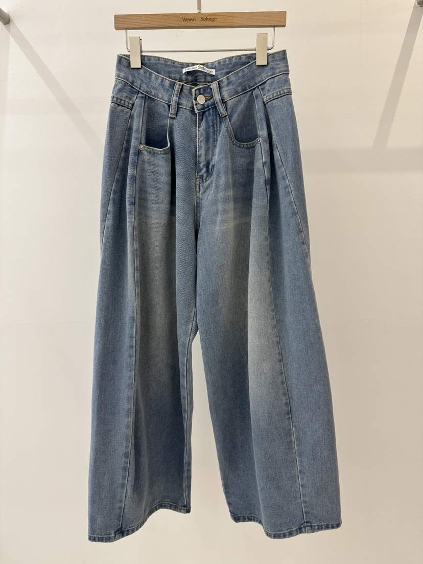 WEAUE SELVAGE東大門實拍女士新品推薦職業時尚熱賣牛仔褲Weave Selvage牛仔褲