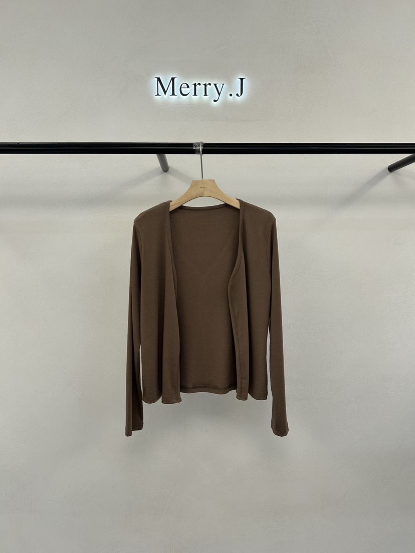 MERRY-J東大門直郵女士新品休閑推薦熱賣真品針織衫開衫MERRY-J針織衫