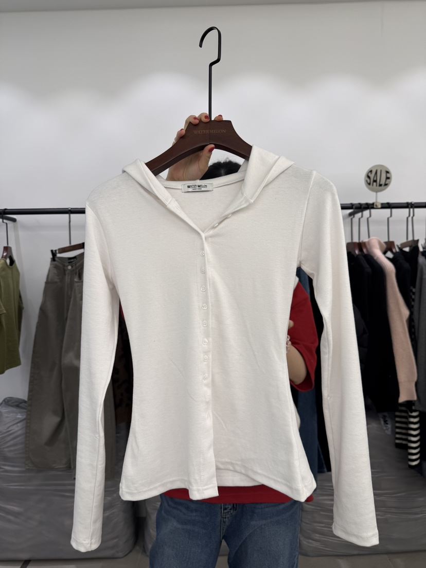 WATERMELON東大門代購女裝新款熱賣人氣職業休閑26春夏長袖T恤WATER MELON長袖T恤