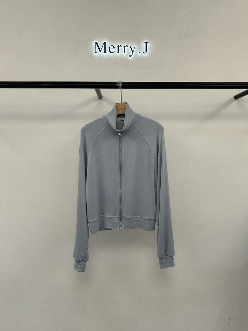MERRY-J東大門直郵女士新款時尚人氣真品職業26春夏夾克拉鏈MERRY-J夾克