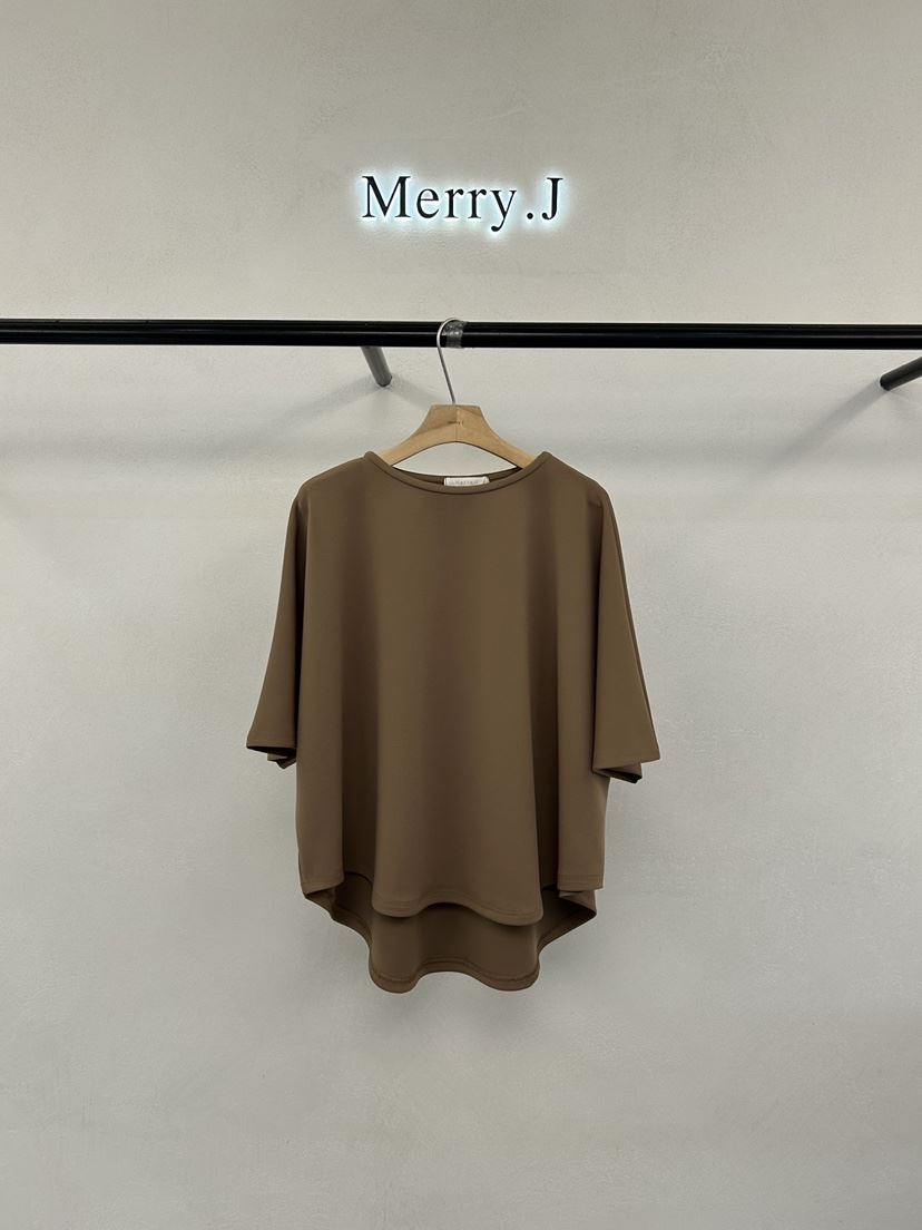 MERRY-J東大門實拍女士新款推薦26春夏休閑人氣時尚職業T恤MERRY-JT恤