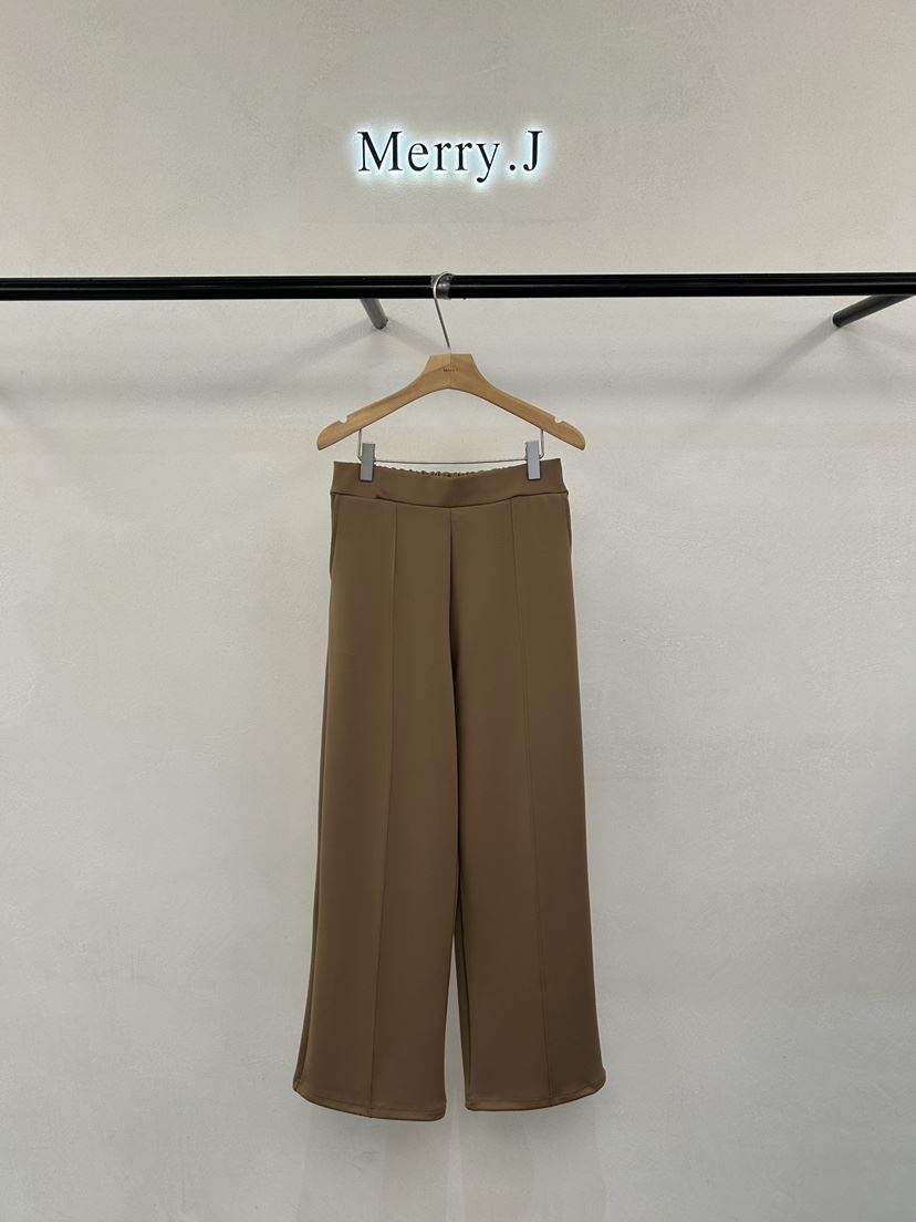 MERRY-J東大門實拍女士新款26春夏職業時尚人氣休閑褲褶裥MERRY-J休閑褲