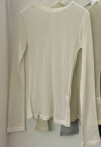 MOST OF ALL U韓國代購女士新款熱賣26春夏職業長袖T恤MOST OF ALL U長袖T恤