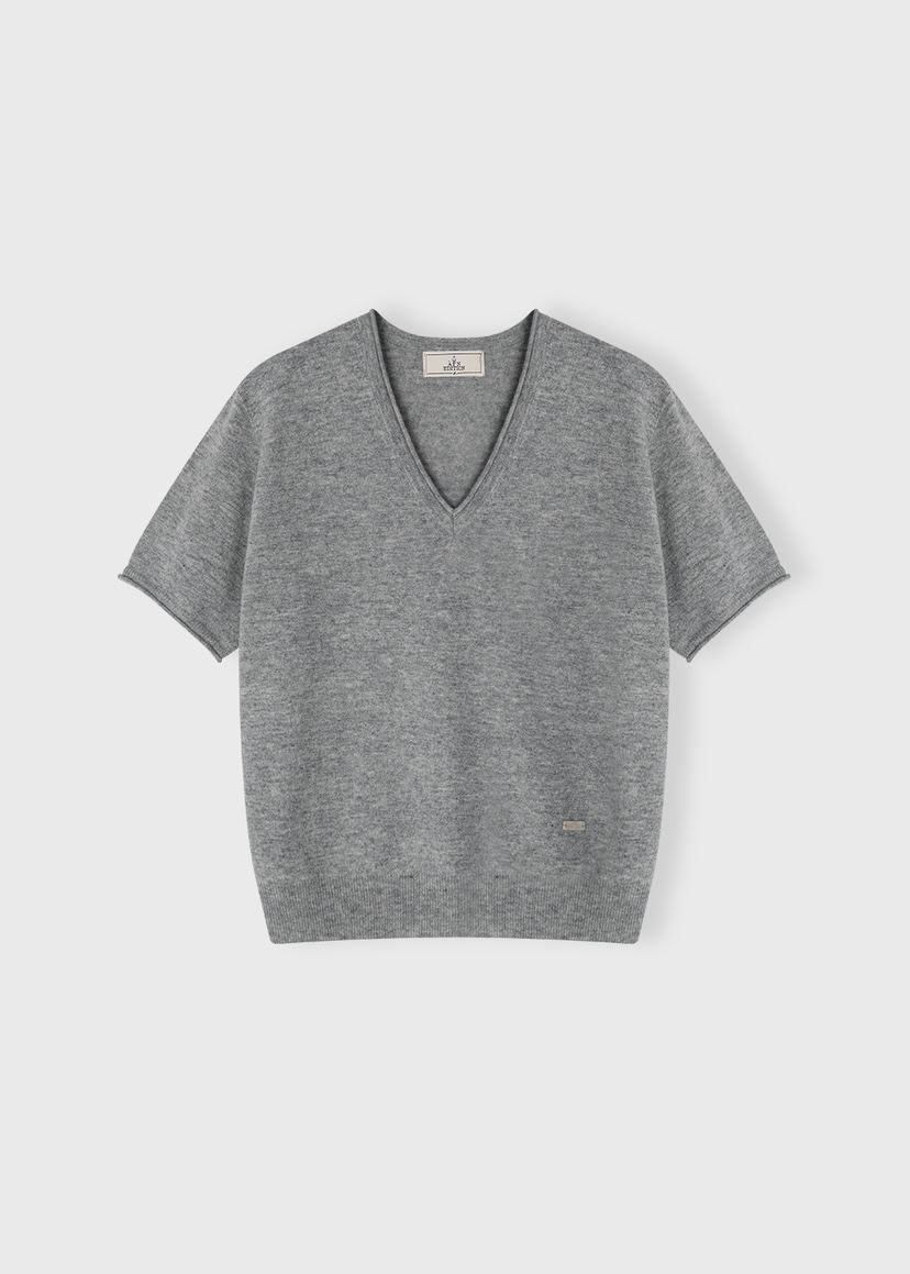 A Flan東大門實拍女裝新款真品26春夏休閑推薦針織衫V領AFN/FLAN EDITION針織衫