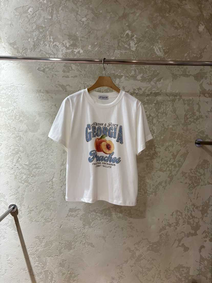 PIN-UP韓國代購女裝新品真品推薦時尚職業26春夏熱賣T恤PIN-UPT恤