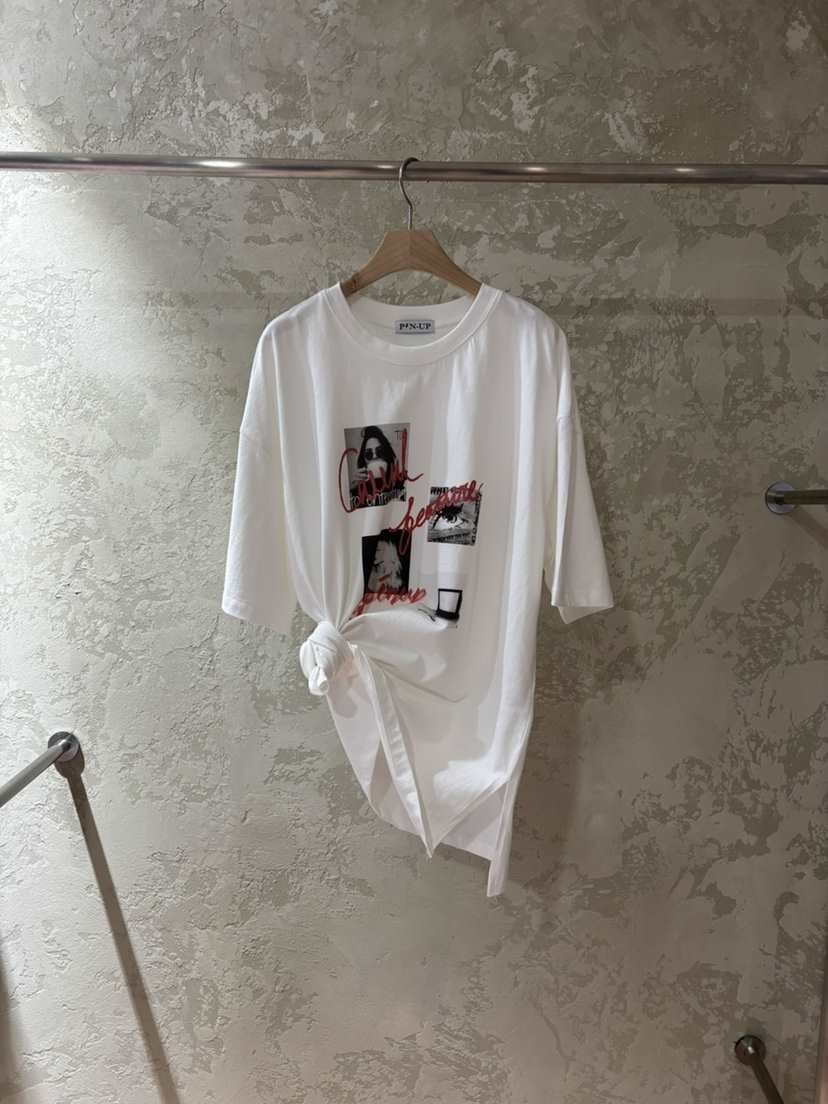 PIN-UP東大門實拍女裝新品26春夏熱賣人氣推薦休閑時尚T恤PIN-UPT恤