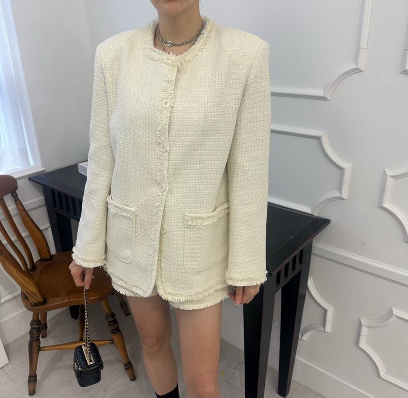 SOUIT東大門代購女士新款職業人氣休閑推薦時尚熱賣夾克花呢SOUIT by mabel-L夾克