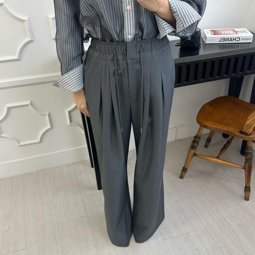 SOUIT東大門直郵女裝新品休閑職業熱賣26春夏推薦真品休閑褲SOUIT by mabel-L休閑褲