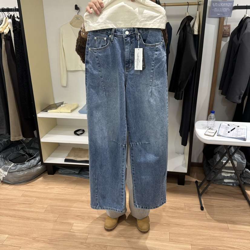 MUYBIEN東大門直郵女裝新款26春夏真品休閑職業熱賣牛仔褲MUYBIEN牛仔褲