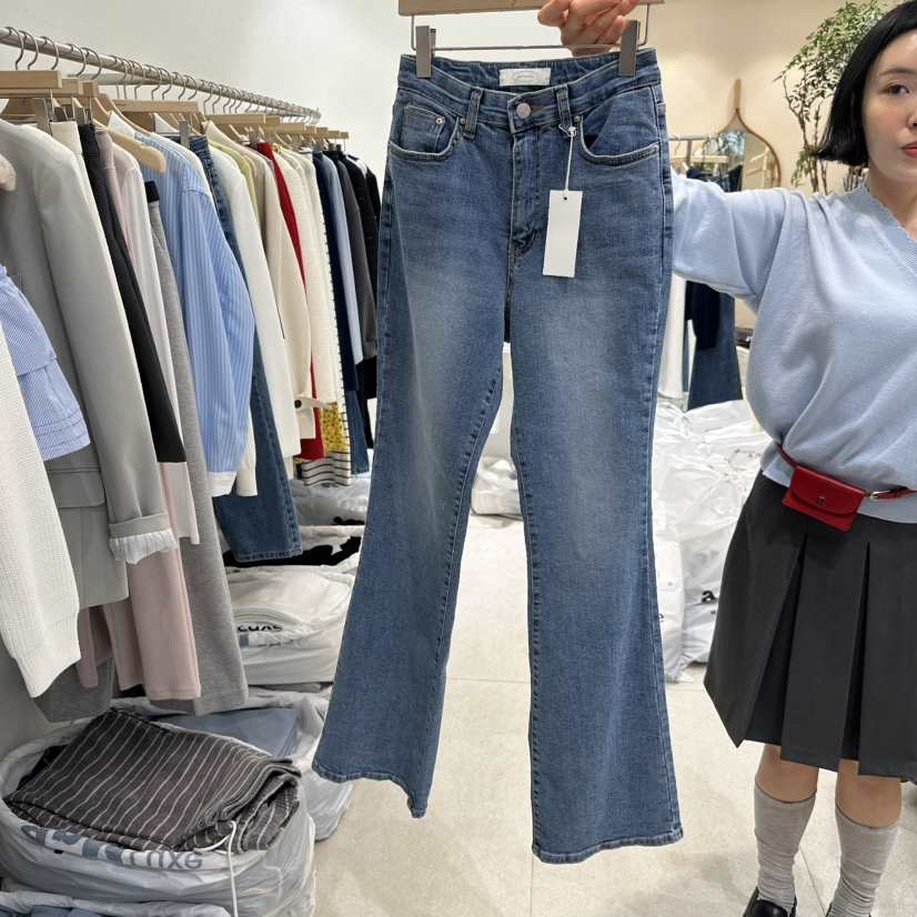 GRACIA東大門實拍女士新款26春夏時尚推薦人氣真品牛仔褲GRACIA牛仔褲