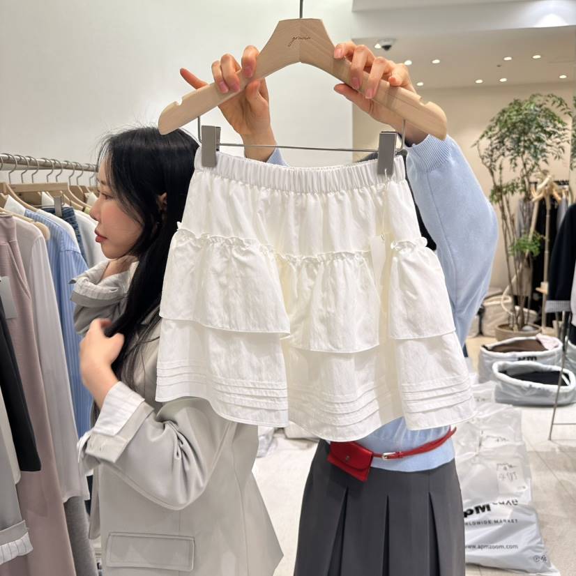 GRACIA韓國代購女士新品職業真品26春夏推薦休閑時尚短裙GRACIA短裙